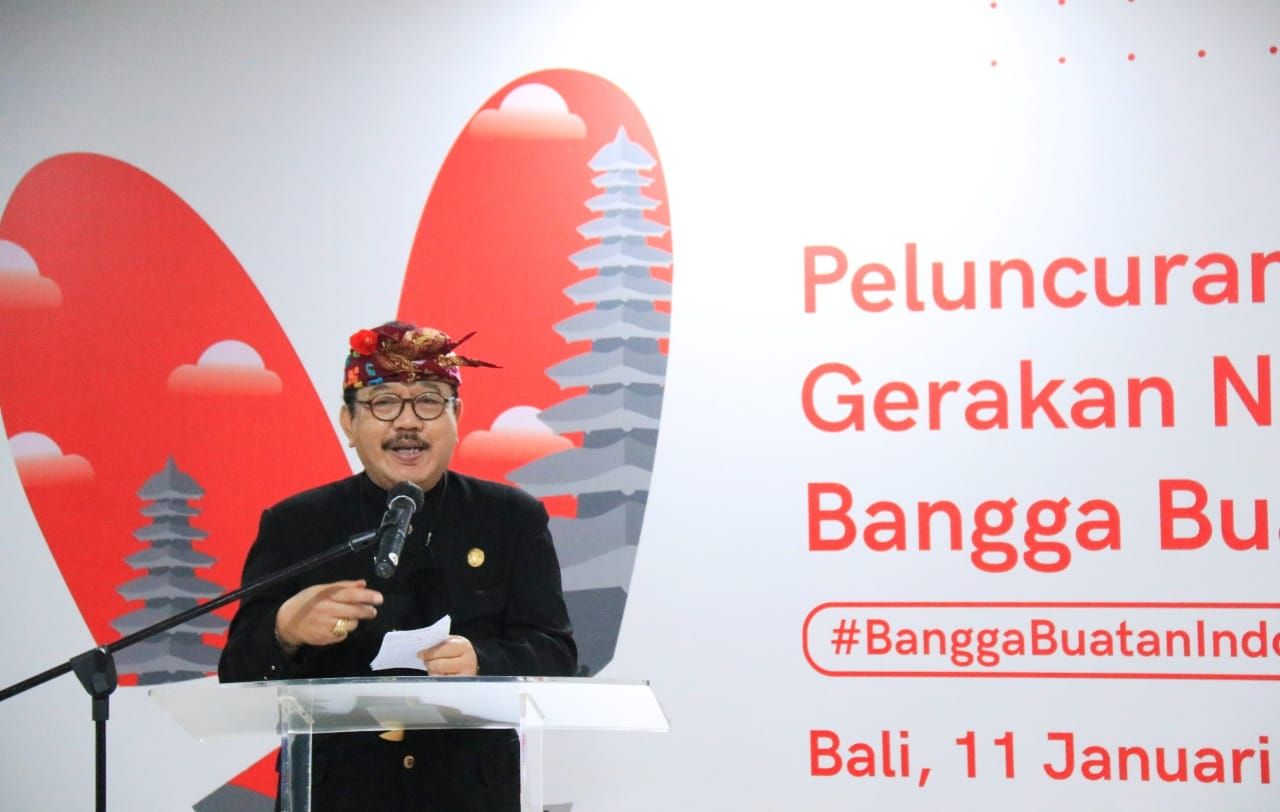 podiumnews.com-Wagub Bali Dukung Gernas Bangga Buatan Indonesia Bangkitkan Ekonomi